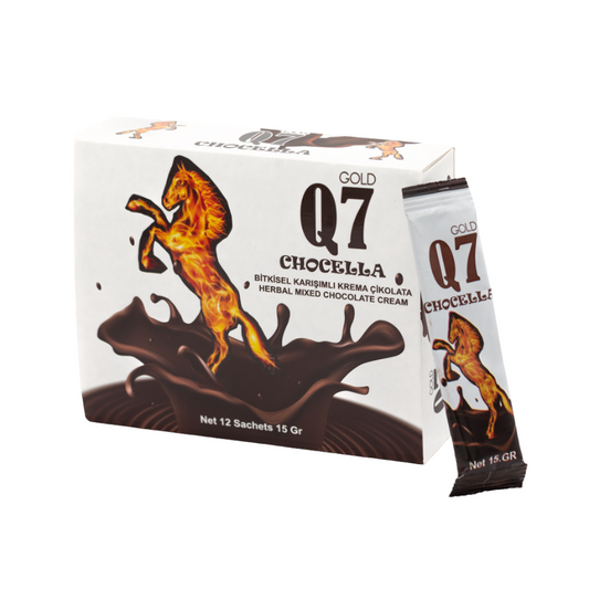 Gold Q7 Chocella Original Herbal Mixed Paste 15 Gr x 12 Sachets