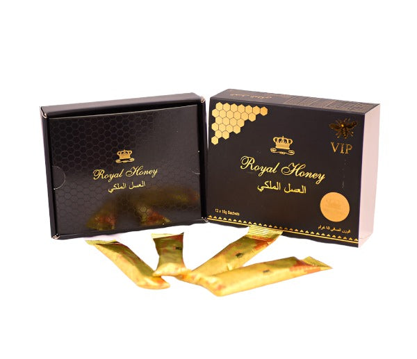 Royal Honey VIP Original Herbal Mixed Paste 15 Gr x 12 Sachets