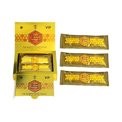 Royal Honey VIP Gold Ultimate Original Herbal Mixed Paste 20 Gr x 12 Sachets