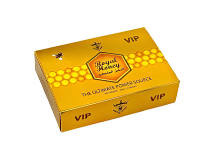 Royal Honey VIP Gold Ultimate Original Herbal Mixed Paste 20 Gr x 12 Sachets