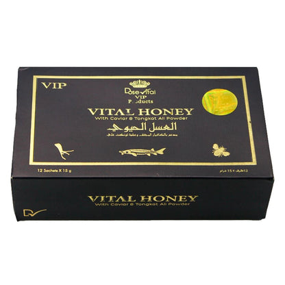 Dose Vital Honey VIP Original Herbal Mixed Paste 15 Gr x 12 Sachets