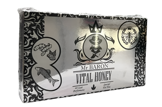 Mr. Baron Vital Honey Original Herbal Mixed Paste 15 Gr x 10 Sachets