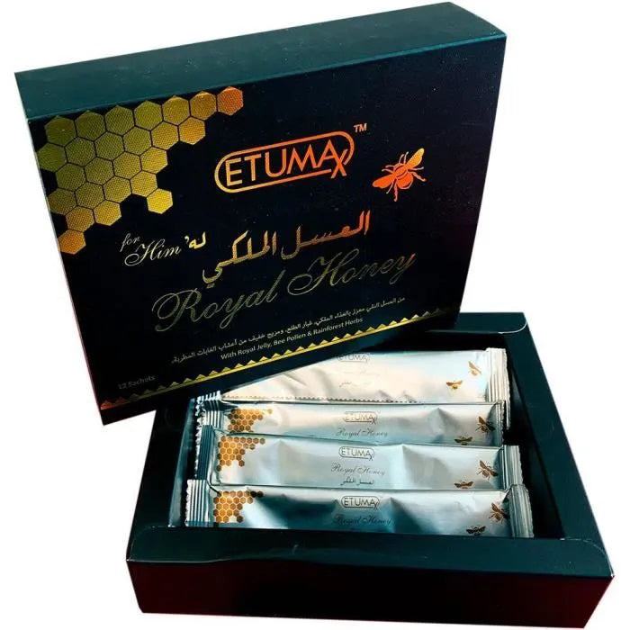 Etumax Royal Honey Original Herbal Mixed Paste 20 Gr x 12 Sachets