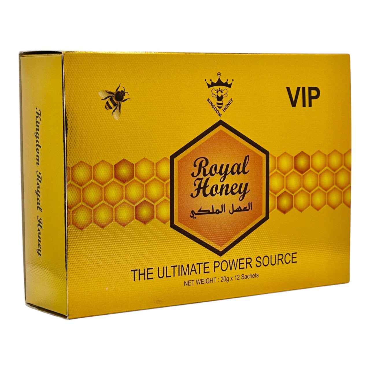 Royal Honey VIP Gold Ultimate Original Herbal Mixed Paste 20 Gr x 12 Sachets