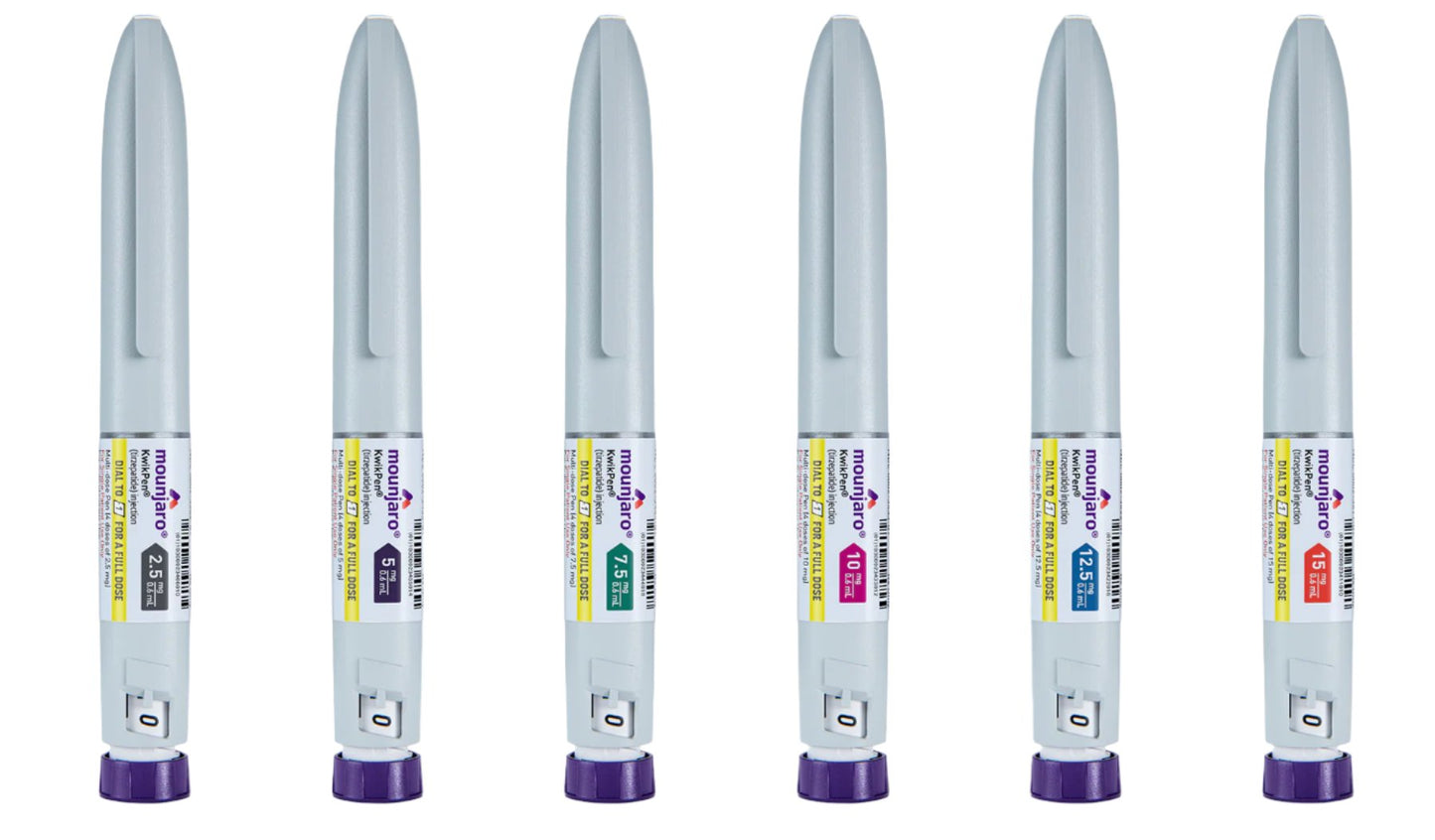 Mounjaro® Tirzepatide Injection for Type 2 Diabetes and Obesity, 4 Pens