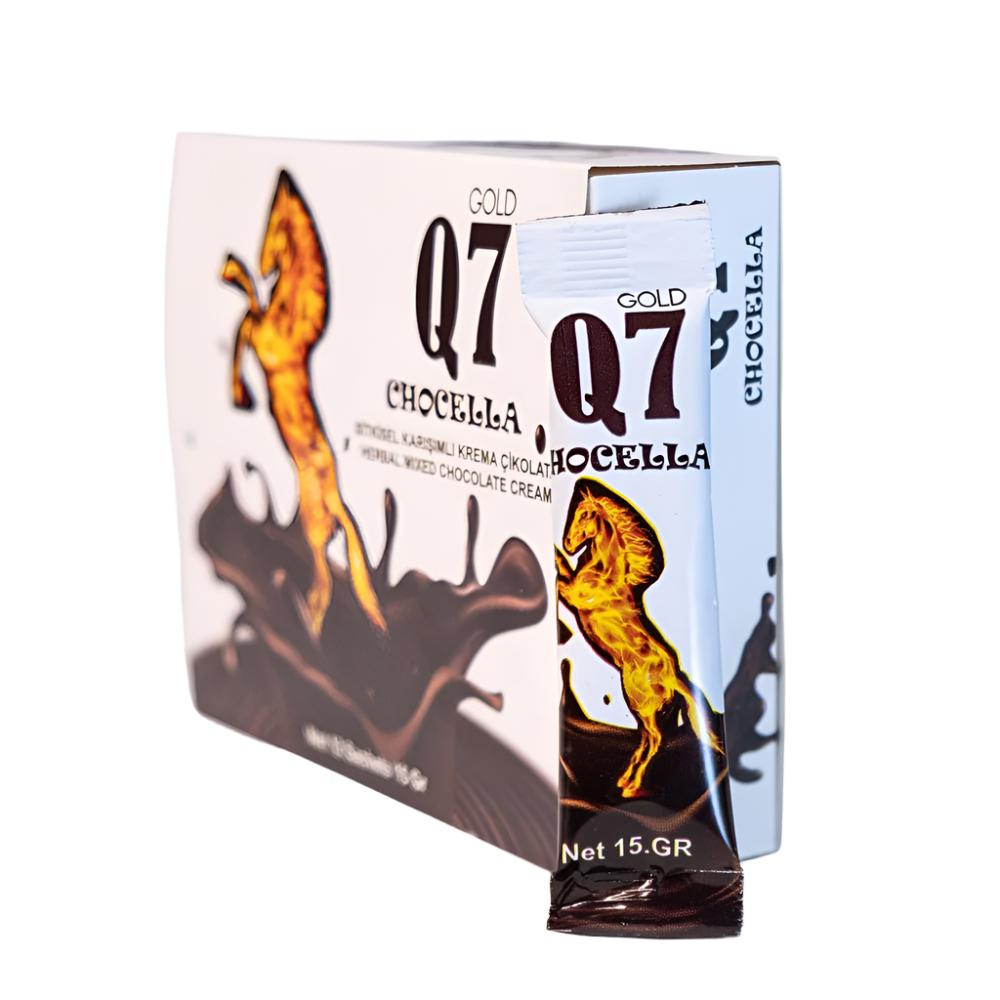 Gold Q7 Chocella Original Herbal Mixed Paste 15 Gr x 12 Sachets