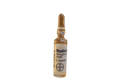 Redox-C 500mg Powerful Vitamin C Supplement 5 Ampules