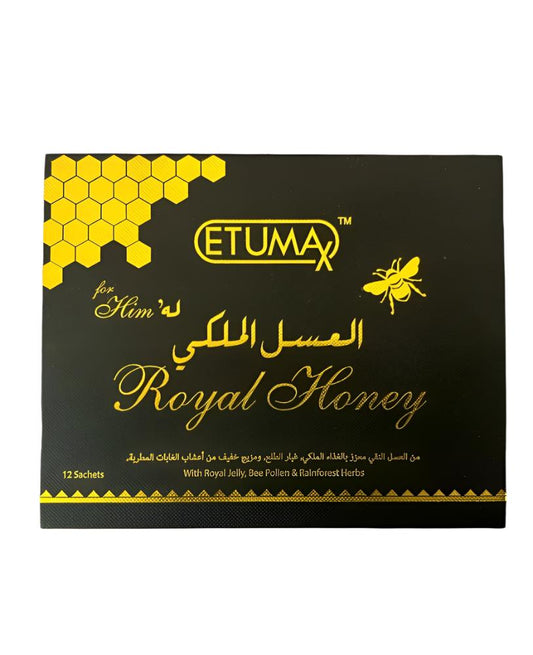 Etumax Royal Honey Original Herbal Mixed Paste 20 Gr x 12 Sachets